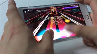 [SuperStar SMTOWN] Kick (Thumb Play) [f(x)] Hard 3Star(★★★) - 웅차(WoongCha)