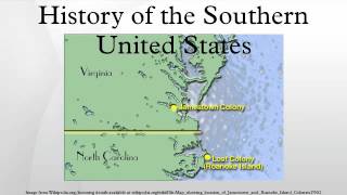 History of the Southern United States