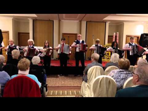 Forth Bridges Accordion Band - Rotary Club Polmont  Feb 2014
