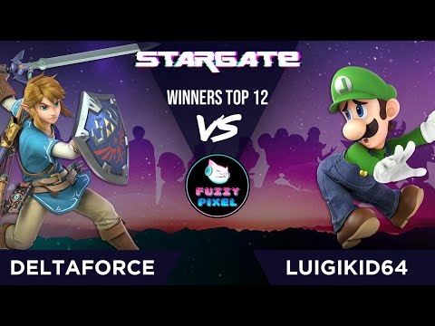 Deltaforce (Link) vs Luigikid64 (Luigi) - Winners Top 12 - STARGATE #59