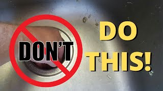 Fix a Jammed Garbage Disposal