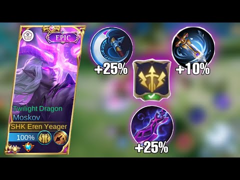 MOSKOV CRITICAL BUILD IS BACK!! | MOSKOV BEST BUILD 2023 | MOBILE LEGENDS