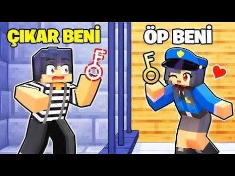 MİNECRAFT ama BÜTÜN VİDEO SEVGİLİMLE ! - evlenmek (Minecraft Parodi)