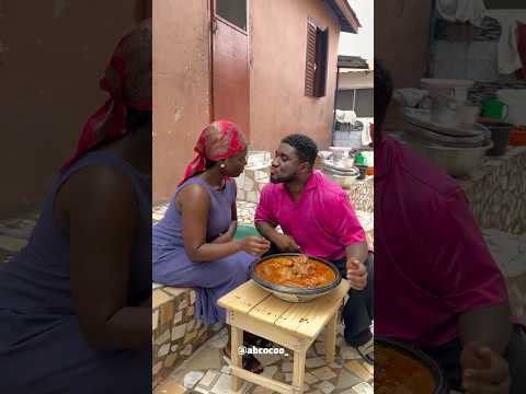 No love, No Chop hahah #skit #ghanafood
