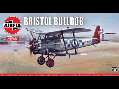Airfix 1/72nd scale Bristol Bulldog  part 1