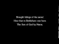 Hozier God Rest Ye Merry Gentlemen- Lyrics 