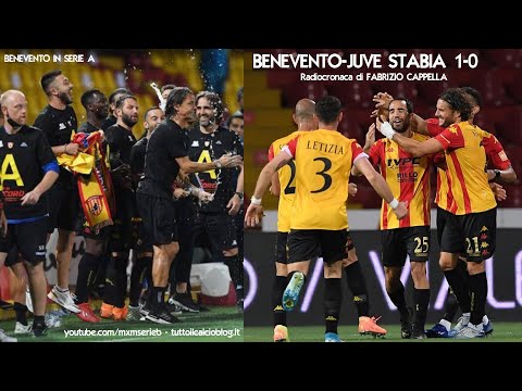 BENEVENTO-JUVE STABIA 1-0 - Radiocronaca di Fabrizio Cappella (29/6/2020) BENEVENTO IN A (Radio Rai)