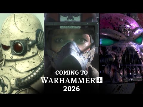New Warhammer 40,000 Animations Trailer – January 2026 | Warhammer+