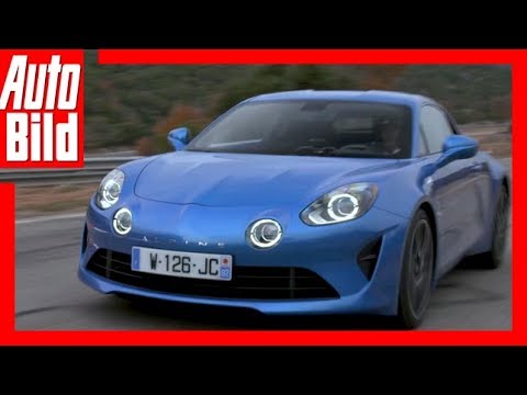 Alpine A110 (2017) - erste offizielle Fahrbilder