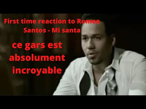 First time reaction to Romeo Santos - Mi santa