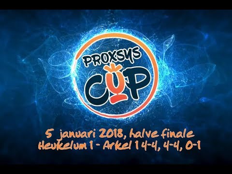 Samenvatting Proxsys Cup halve finale: Heukelum 1 - Arkel 1