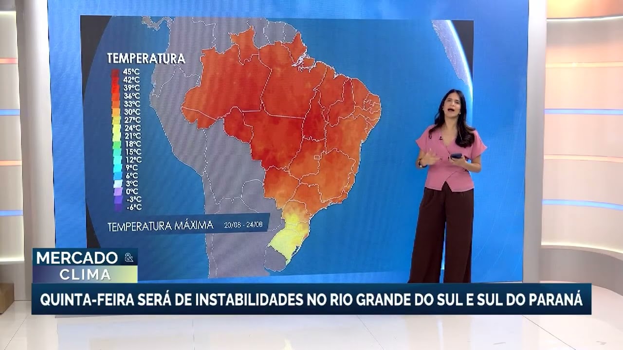 Chuva forte e risco de temporais devem atingir algumas regiões do país