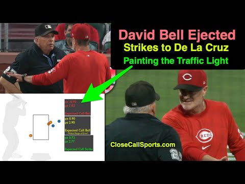 E168 - David Bell Ejected After Elly De La Cruz Strikeout as Larry Vanover Paints the Traffic Light
