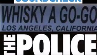 THE POLICE - Rehearsals in Los Angeles, CA 12-02-2007 "Whisky A Go-Go" USA (AUDI