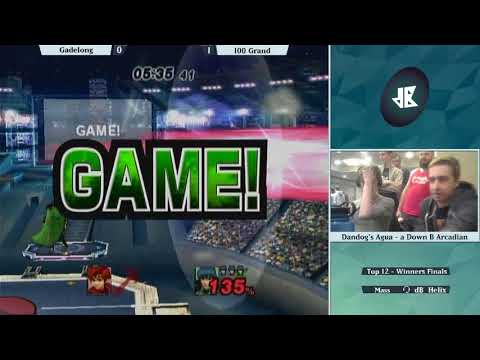 Dandog's Agua - Gadelong (Roy) vs 100 Grand (Marth) - Winners Finals