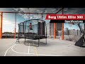 Батут Berg Ultim FlatGround Elite Grey 500x300 см с сеткой Deluxe XL