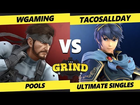 Smash Ultimate Tournament - wgaming (Snake) Vs. Tacosallday (Marth) The Grind 107 SSBU Pools - WR1