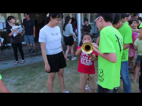 寶桑國中行進管樂演奏