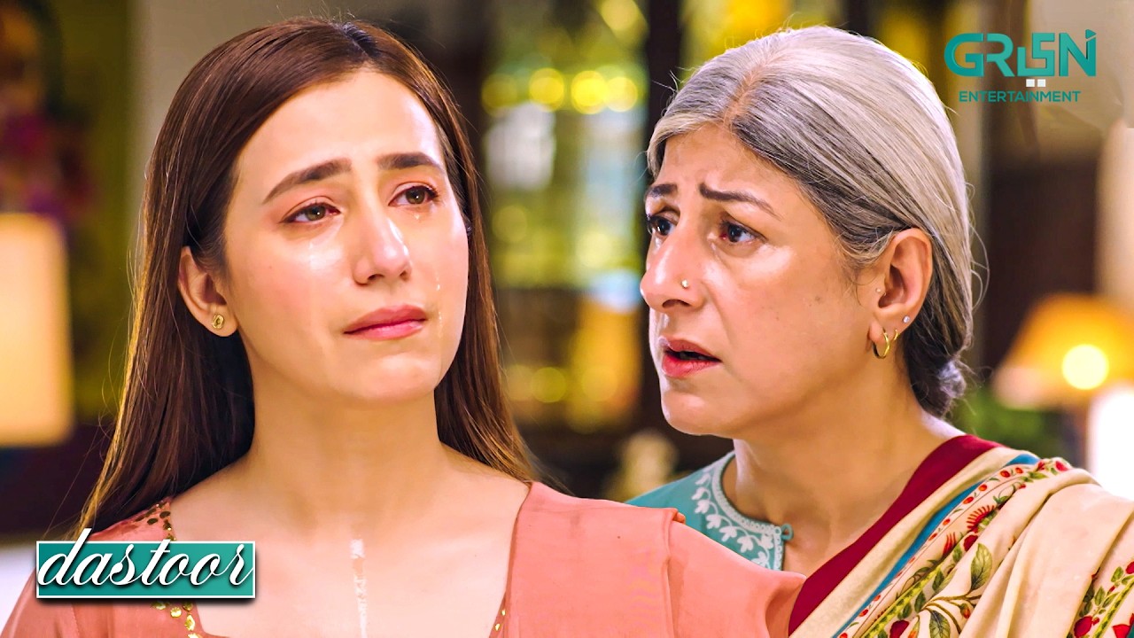 Dusrun Ke Liye Apna Rishta Khatray Mein Daal Liya | Hiba Aziz - Danial Afzal | Dastoor | Green TV