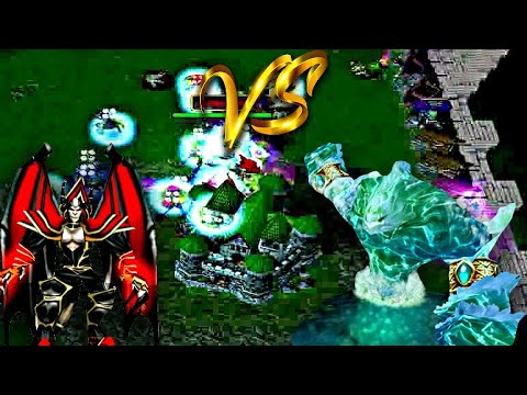 PRO Castle Fight 1.30SL Gameplay 2vs2 in Warcraft 3 - Crazy Good Mod! 👀 #warcraft3 @TGW
