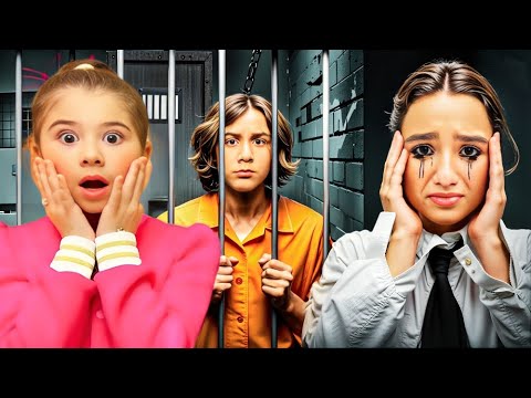 Kamil IST INS GEFÄNGNIS GEKOMMEN! 🏠🚨 Beliebte Schülerinnen sind schockiert! Schule KiKIDO German