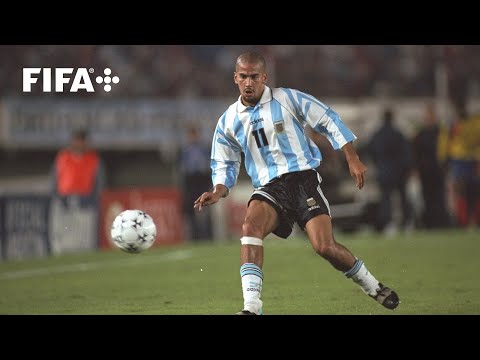 Todas las Asistencias de Juan Sebastián Verón en la Copa Mundial