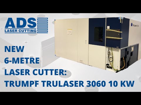 Introducing our new 6-metre laser cutter: Trumpf TruLaser 3060 10 kW