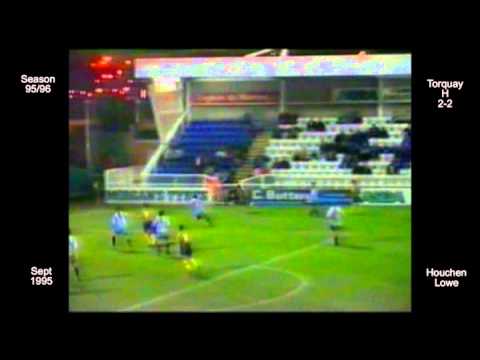 1995 - 1996 Hartlepool FC 07 D Torquay - Houchen Lowe