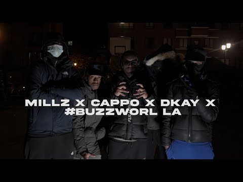 Millz X Cappo X Dkay X #Buzzworl LA - Hood Cypher | @ve_ldn