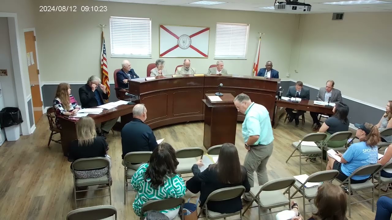 August 12, 2024 Commission Meeting