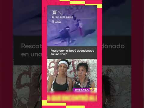 Hablaron las mujeres que rescataron al bebe recién nacido abandonado en una zanja en Quilmes