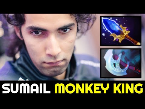 SUMAIL 100% Winrate Monkey King with Fast Scepter & Manta Style Build 7.32c Dota 2