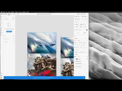 Adobe XD Anchor Links | Part 1 | Open PSD in XD