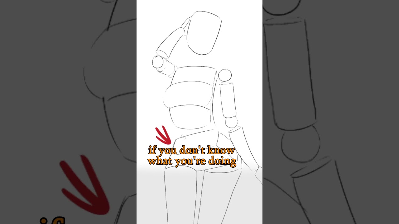 Mistake When Drawing Boxes - Quick Art Tips #art #sketch #shorts #tutorial #drawingtutorial #anime