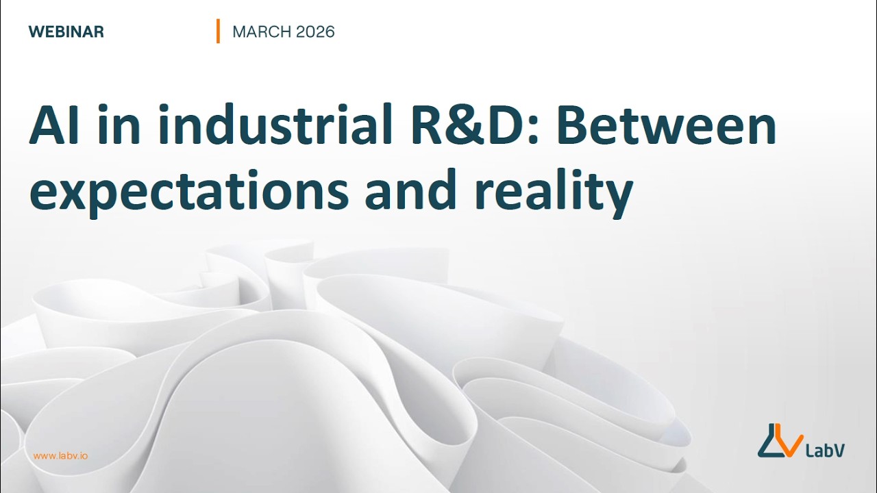 Webinar: AI in Industrial R&D: Hype vs. Reality