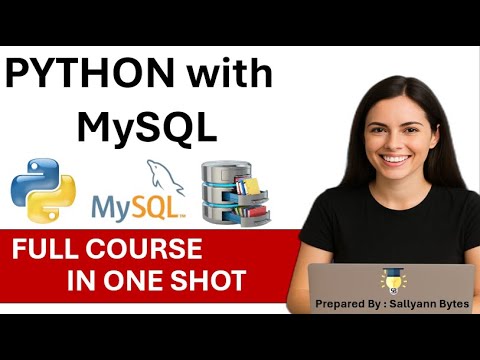 Python with MySQL – Complete Guide for Beginners | CRUD, DDL, DML, TCL & More