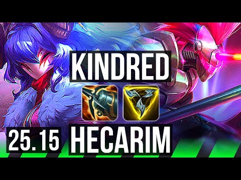 KINDRED vs HECARIM (JGL) | KR Master | 25.15