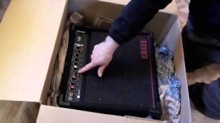 Video thumbnail for Professor V's Beginner Guitar Amp Crate G60 Celestion Speaker from Music Go Round by Jim Vincitore
