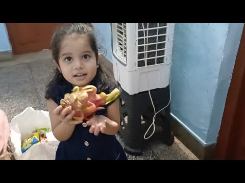 Tansi mummy ke liye Lai Dragon fruit 😋 #Dragonfruit #vlogger @officialt_Tansi 