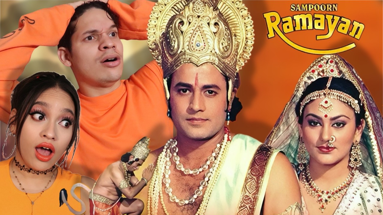The Greatest Indian Series EVER has AMAZING MUSIC! Latinos react to Ramayan for the first time