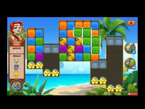 Lost Island Blast Adventure Level 1627 NO BOOSTERS - A S GAMING ✔