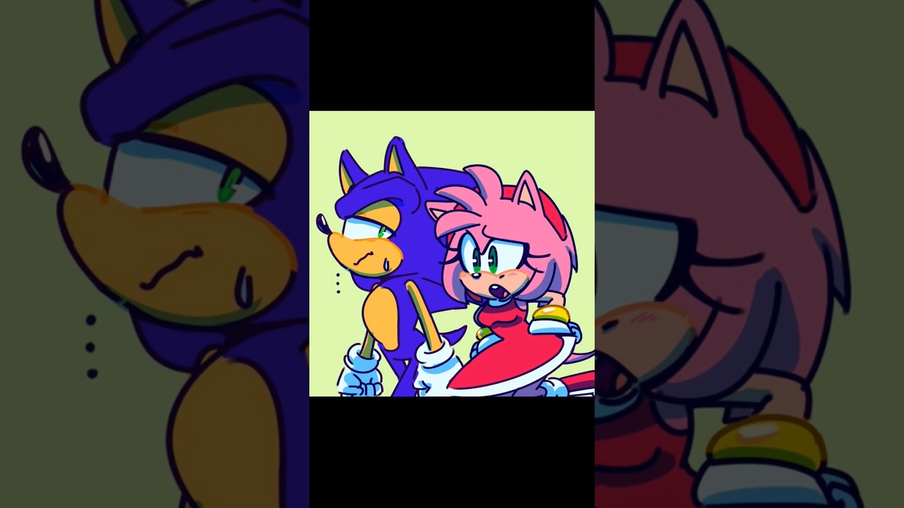 (Sonic x Amy) Amy shenanigans, | sonic comic dubs