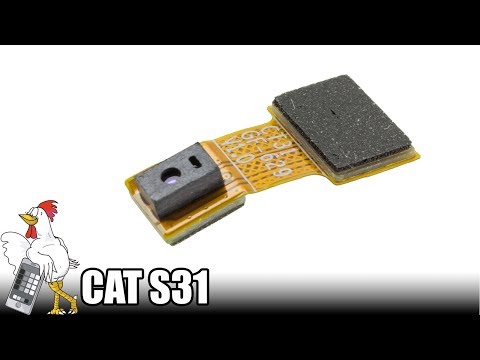 Guía del CAT S31: Cambiar sensor de proximidad