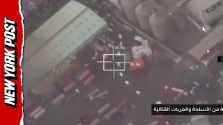 Aerial Footage Shows UAE Military Shipment Arriving In Yemen Before Saudi Airstrikes