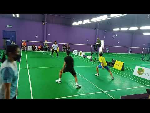 Badminton SF IPGMY Selangor Men's Double Amateur Tournament - Aliff / Irwan Vs Rahmadani / Rumli