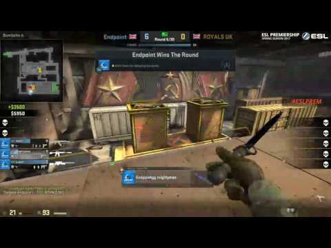 [UKCSGO] 16.01.2017 - Endpoint vs RoyalsUK @ ESL UK Premiership W1 Map 1