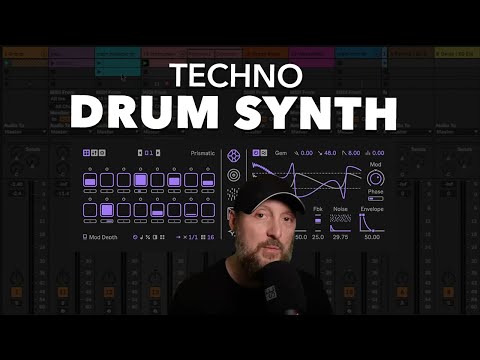 Making techno with Max for Live drum synth Opal | Ableton Live tutorial