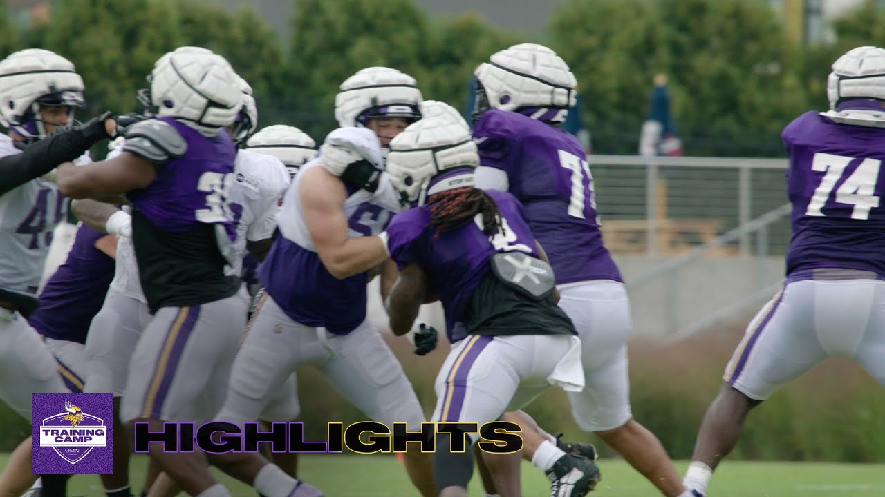 Vikings Training Camp Highlights | August 13