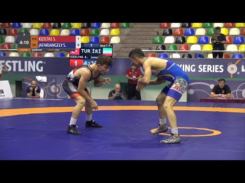 Qual. FS - 57 kg: S. KIZILTAS (TUR) v. S. JAFARIANGELY (IRI)