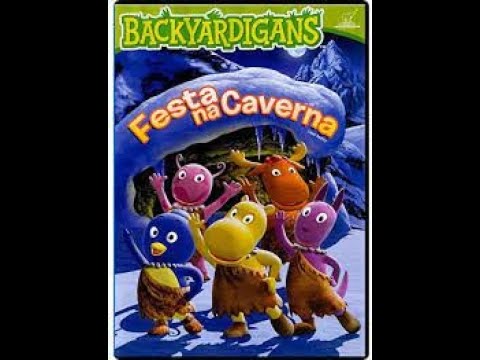 DVD Backyardigans | Festa na Caverna  (DVD completo)